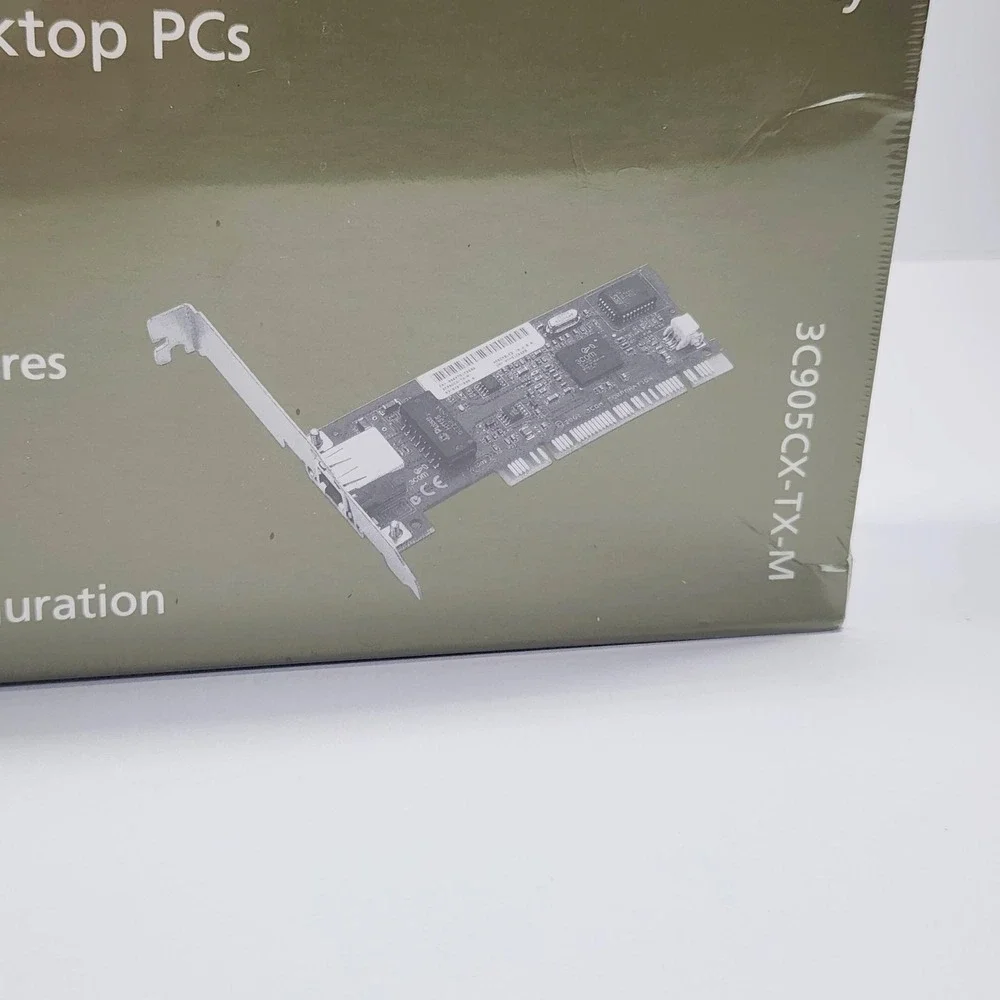 3Com 3C905CX-TX-M 10/100 Managed PCI Ethernet Network Adapter Card New Desktop - Picture 5 of 16